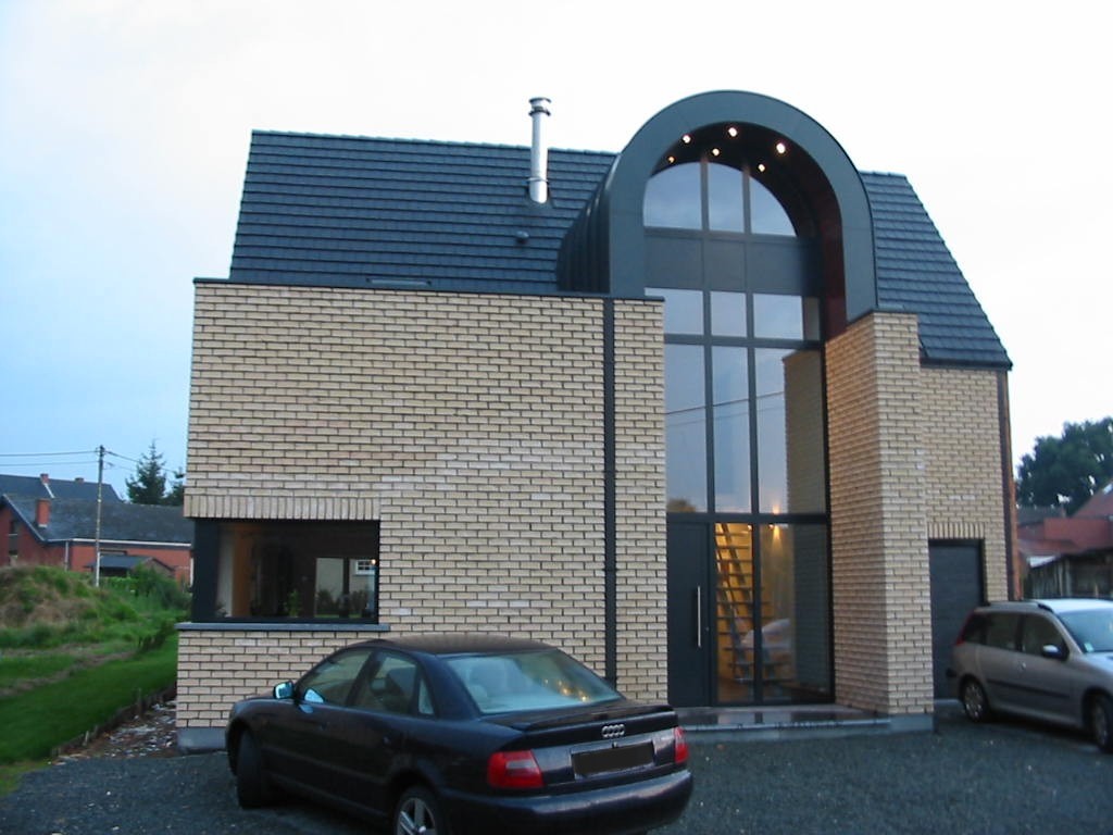 2005 NIEUWBOUW Steenhuffel Moderne woning 01 2005 NIEUWBOUW Steenhuffel Moderne woning 01